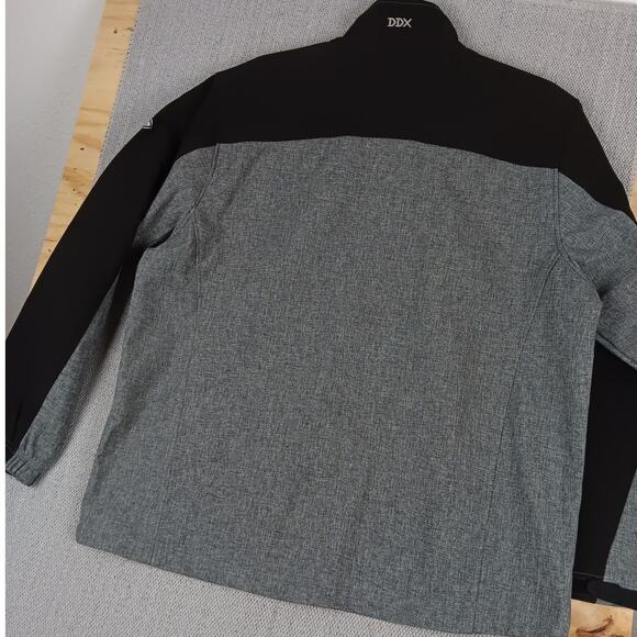 Dri-Duck DDX Soft Shell Jacket Mens XL Gray/Black Full Zip 4X Industrial Company - Picture 8 of 12